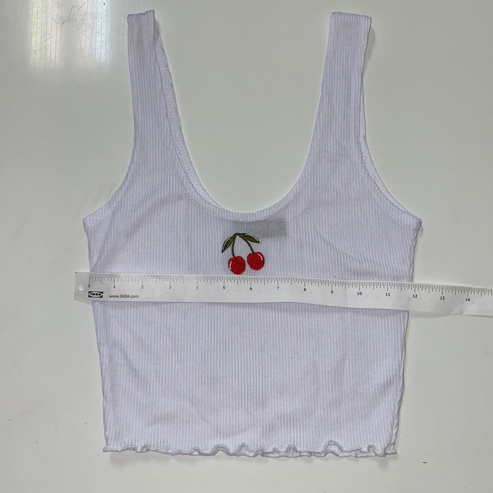 Cherry Crop Tank - Picture 2 of 5